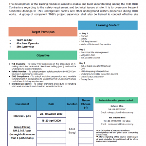 Tenaga Safety Passport (TSP) - E-TRAINAL by TNB ILSAS